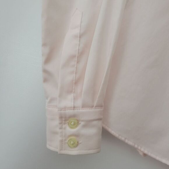 Banana Republic Pale Pink Non Iron Fitted Button Down Shirt - Picture 5 of 10
